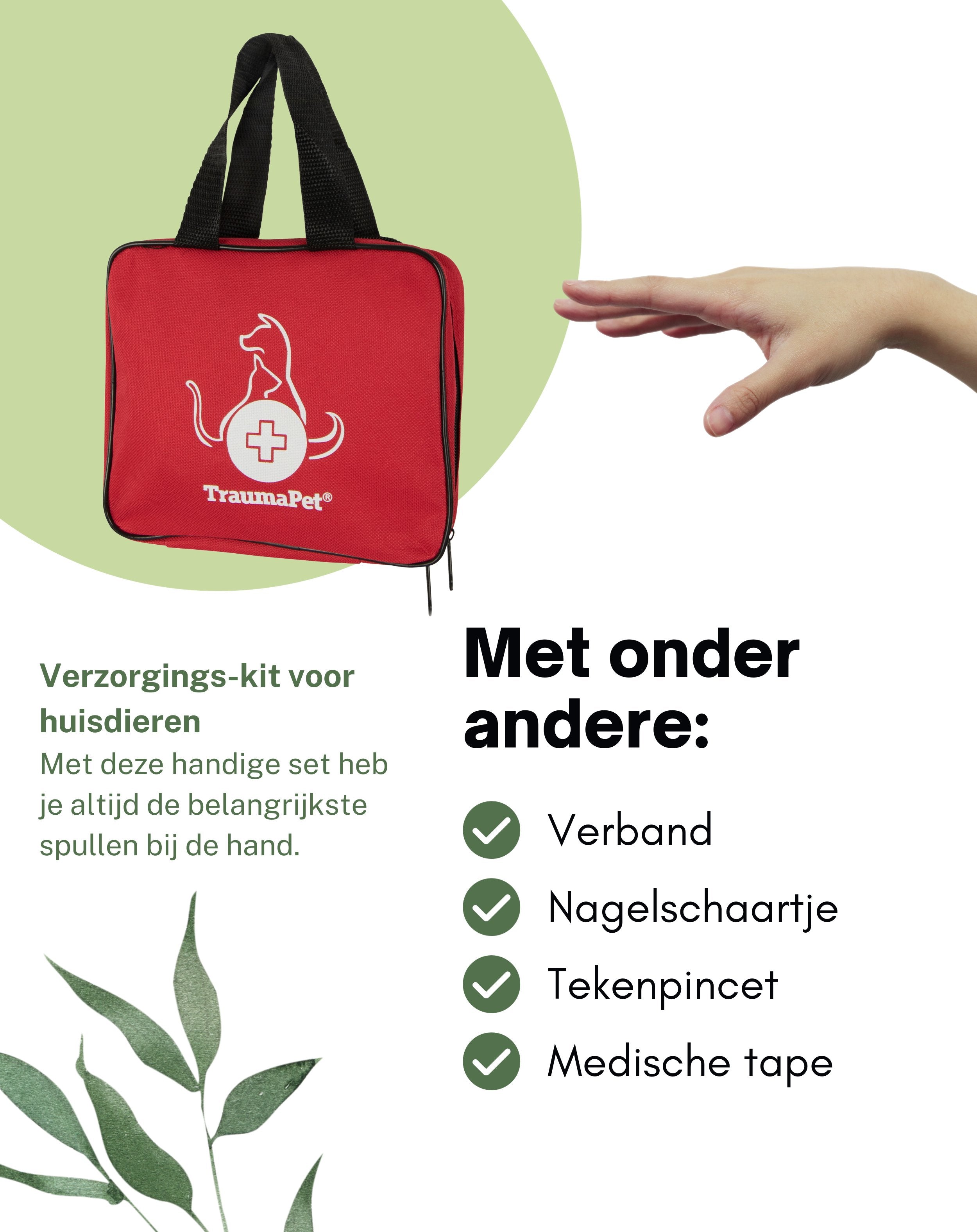 TraumaPet Nederland | Verzorgings - kit voor dieren