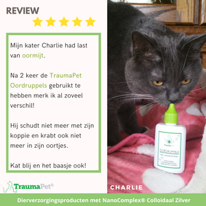 TraumaPet Oordruppels voor kat | Ervaring TraumaPet Oordruppels | Oordruppels voor katten