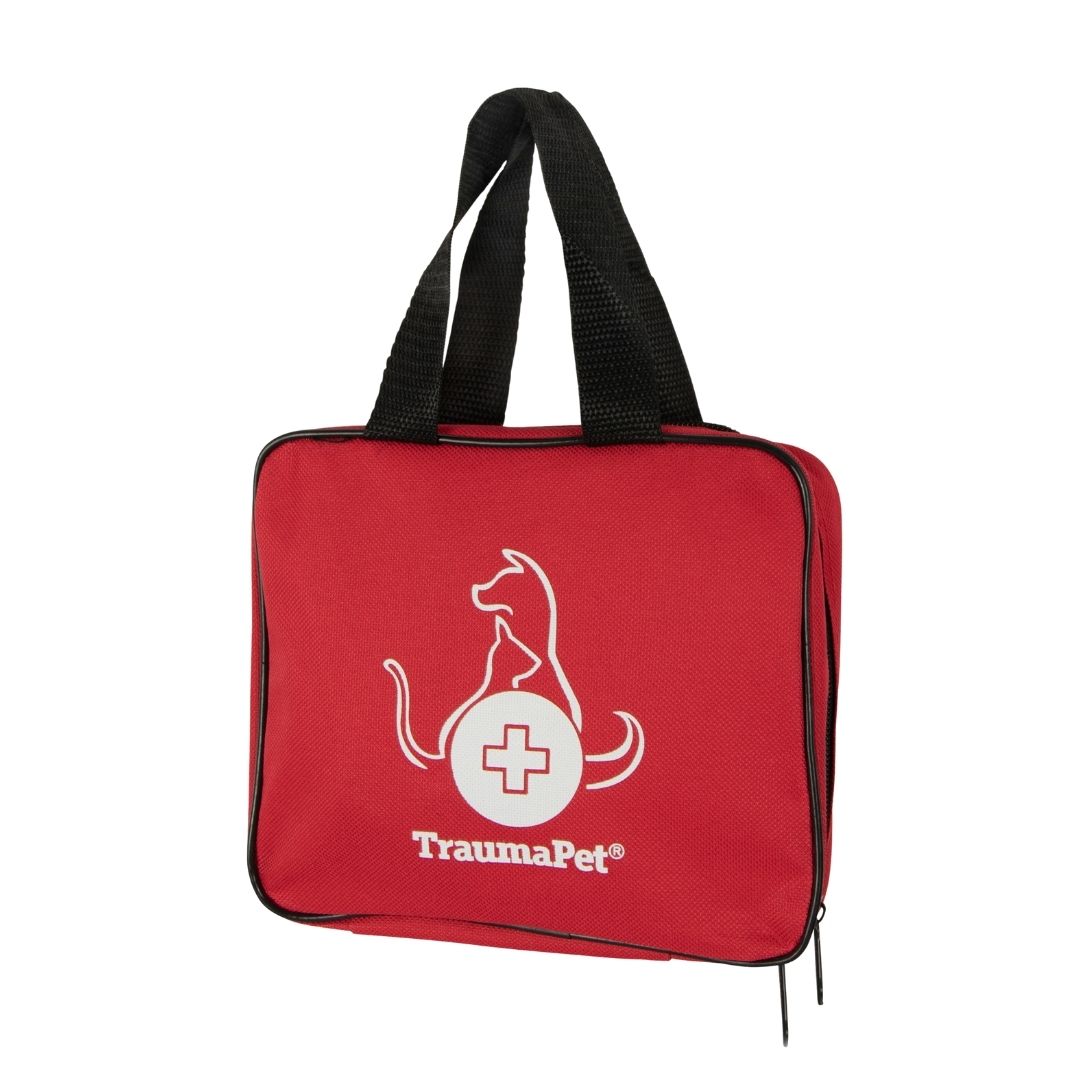 Complete TraumaPet Verzorgingskit voor hond en kat. 19-delige EHBO- en verzorgingsset voor dagelijkse pet care en snelle hulp bij kleine ongelukjes.